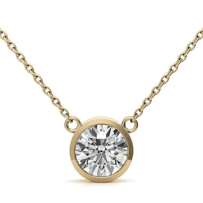 VossAgin Diamond Bezel Pendant