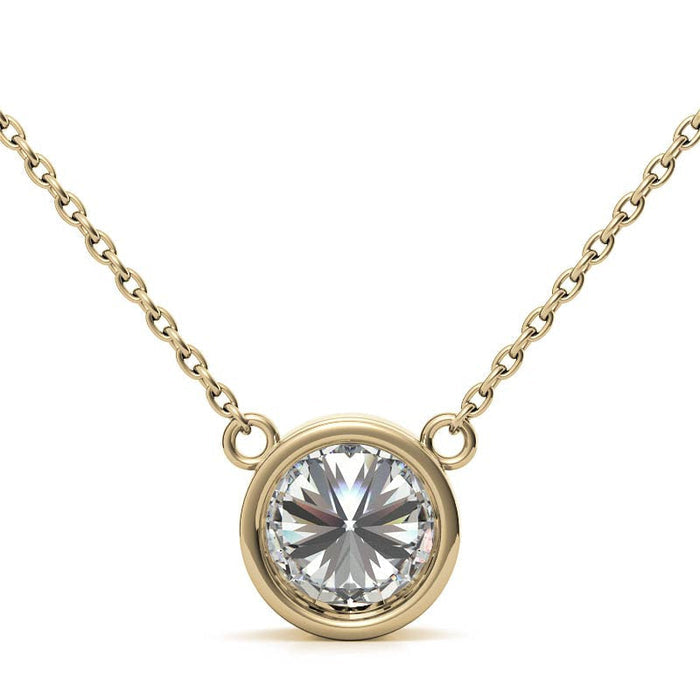 VossAgin Diamond Bezel Pendant