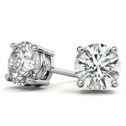 VossAgin Round Stud Earrings