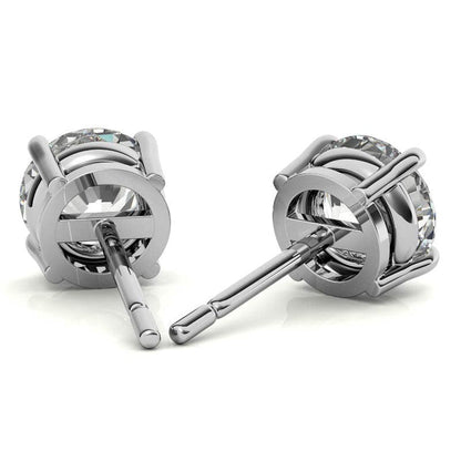 VossAgin Round Stud Earrings