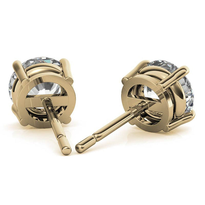 VossAgin Round Stud Earrings