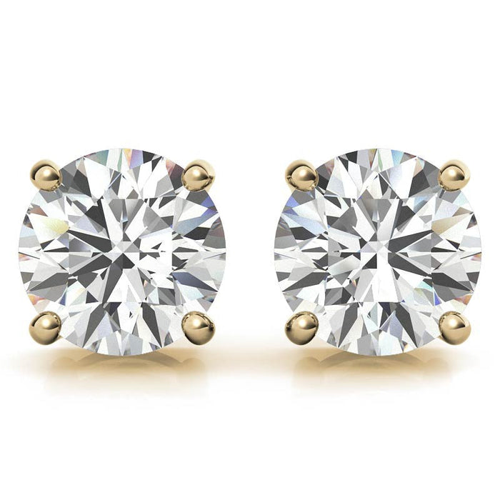 VossAgin Round Stud Earrings