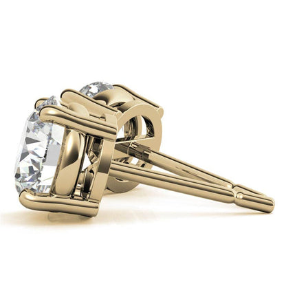 VossAgin Round Stud Earrings