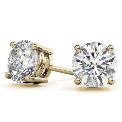 VossAgin Round Stud Earrings