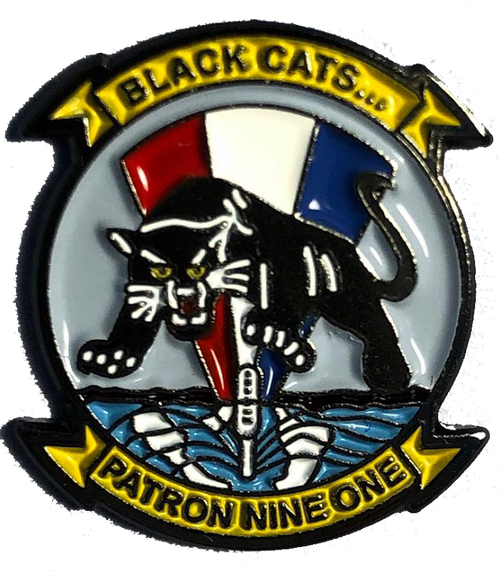 VP-91 Black Cats Pin