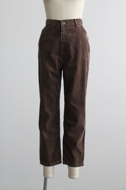 walnut corduroy trousers