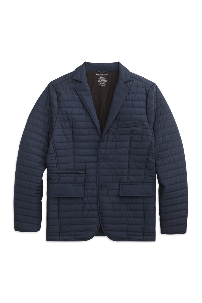 Front view of WARMKNIT Air Blazer
in Total Eclipse/True Black Liner