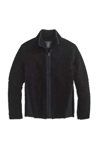 WARMKNIT Sherpa Fleece in True Black