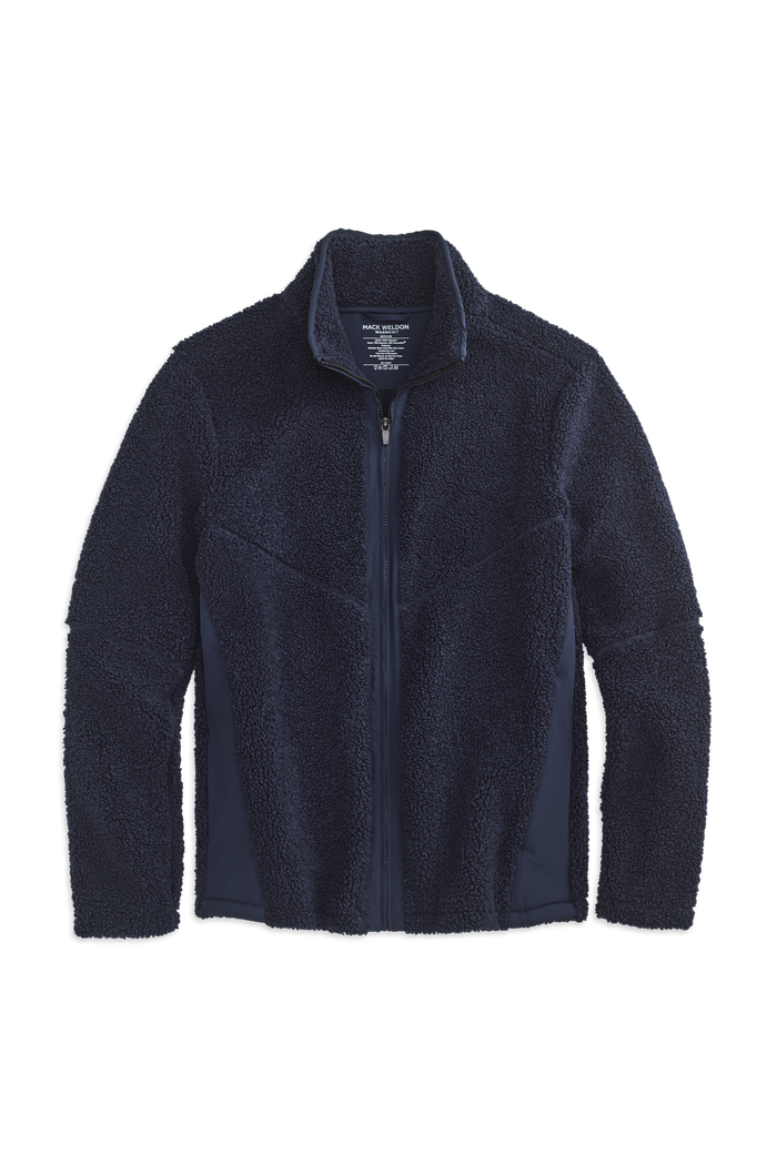 WARMKNIT Sherpa Fleece in Total Eclipse
