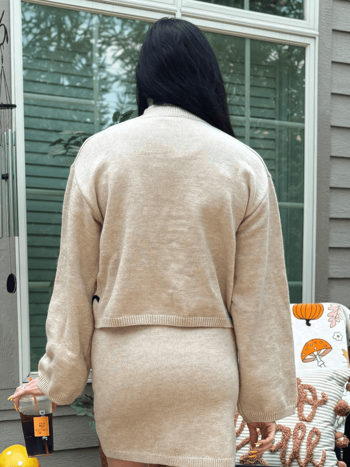 Wavy Stripe Turtleneck Sweater - Intimate Whispers