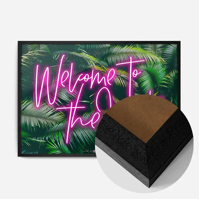 21x30cm | 8¼ x 11¾in / Black Wood Frame