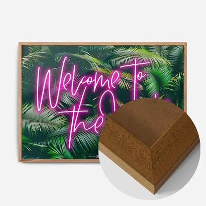 21x30cm | 8¼ x 11¾in / Oak Wood Frame