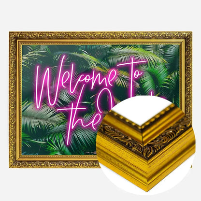 21x30cm | 8¼ x 11¾in / Gold Ornate Frame