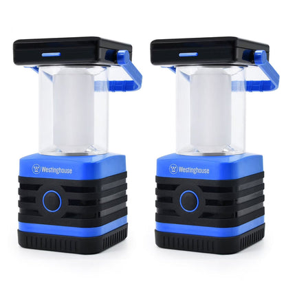Westinghouse 1000 Lumen Solar Rechargeable LED Portable Lanterns