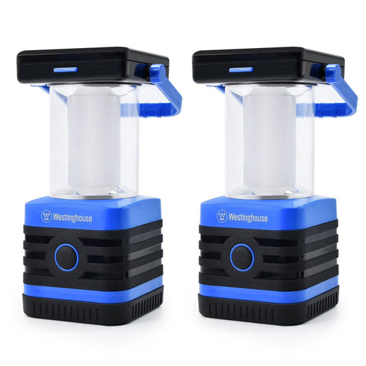 Westinghouse 1000 Lumen Solar Rechargeable LED Portable Lanterns