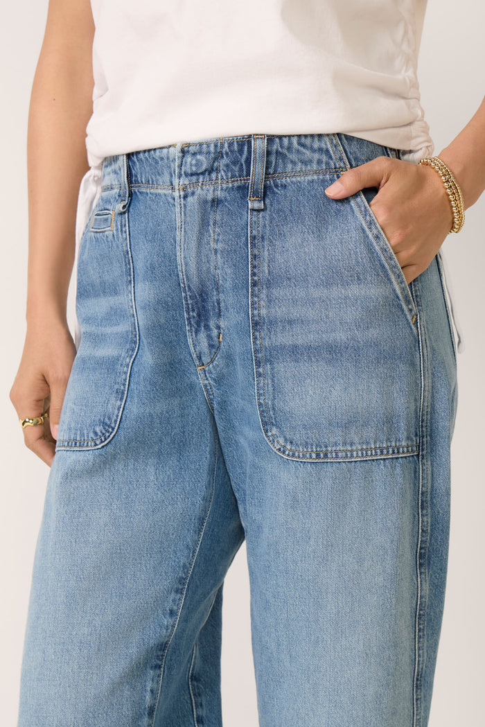 Winslow Wide Leg Utility Jean