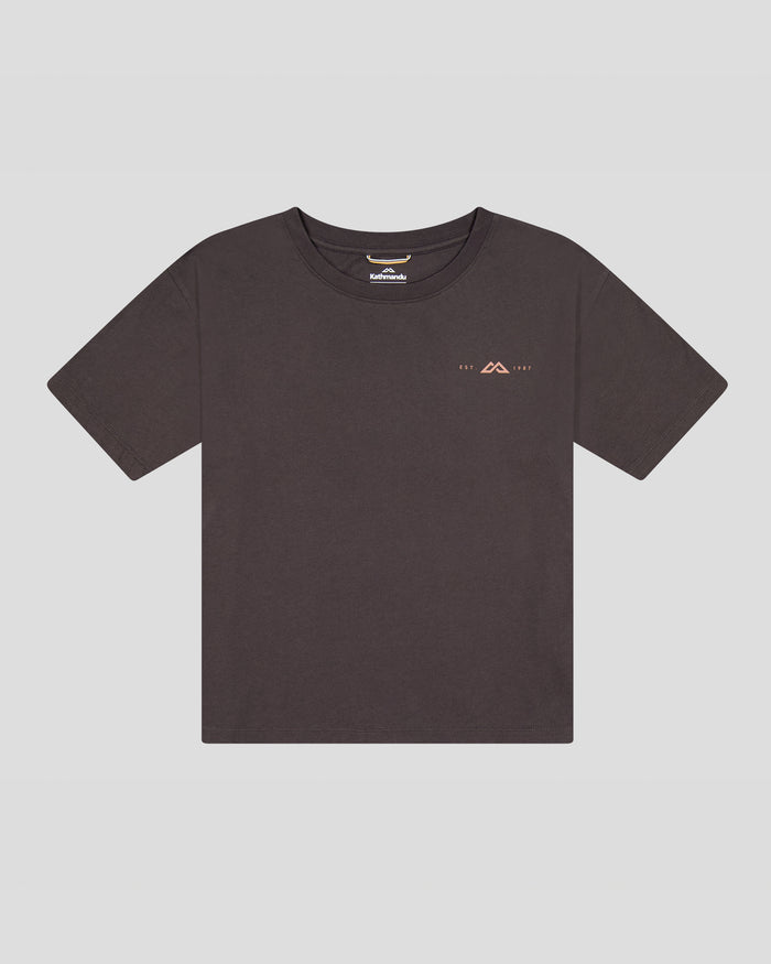 b0943_of9_womens_1987_organic_cotton_short_sleeve_tee_brown_flatlay_d_1745458671000