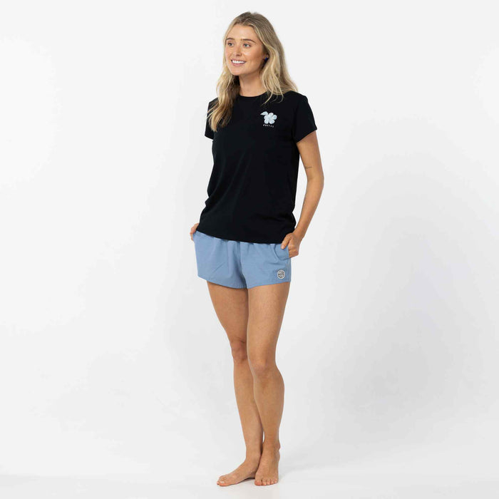 Women's Boneyard 3" Boardshort - Faded Denim