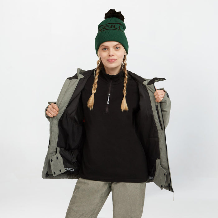 Women's Cruz Melange Snow Jacket - Macaron