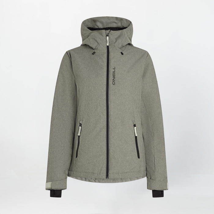 Women's Cruz Melange Snow Jacket - Macaron