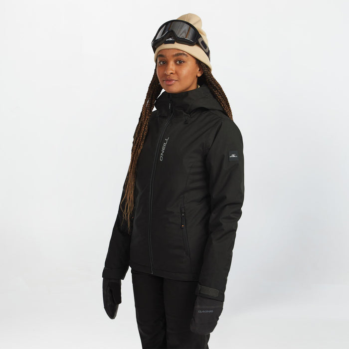 Women's Cruz Melange Snow Jacket - Raven