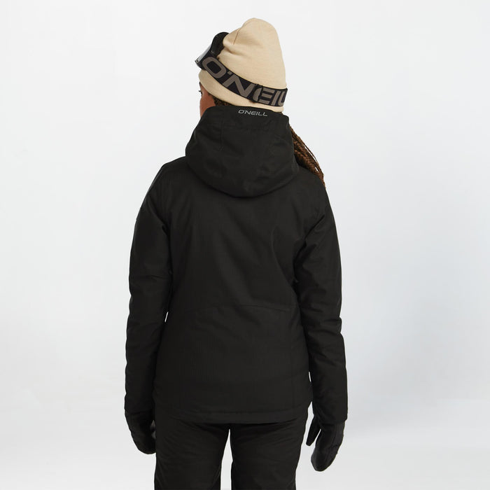 Women's Cruz Melange Snow Jacket - Raven