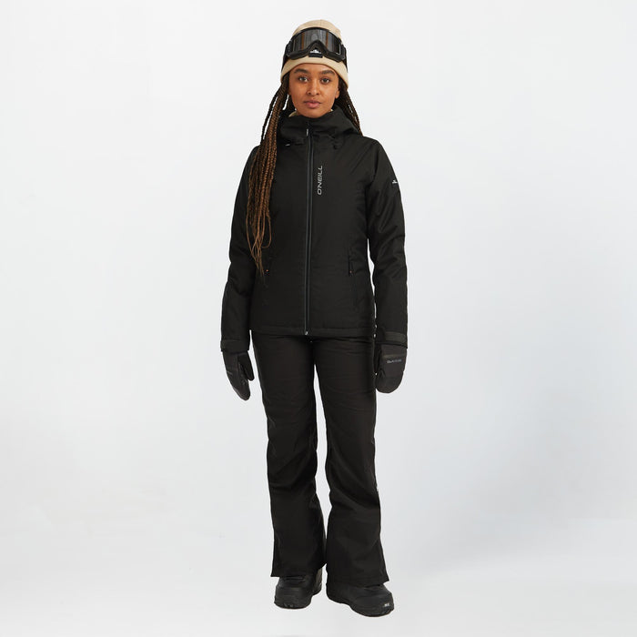 Women's Cruz Melange Snow Jacket - Raven