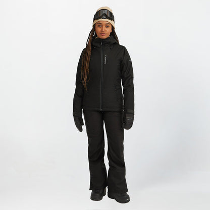 Women's Cruz Melange Snow Jacket - Raven