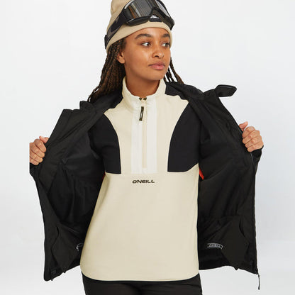 Women's Cruz Melange Snow Jacket - Raven