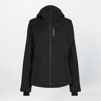 Women's Cruz Melange Snow Jacket - Raven