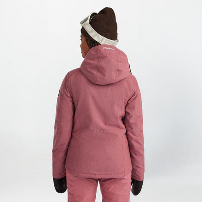Women's Cruz Melange Snow Jacket - Skater Pink