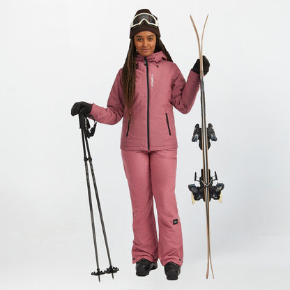 Women's Cruz Melange Snow Jacket - Skater Pink