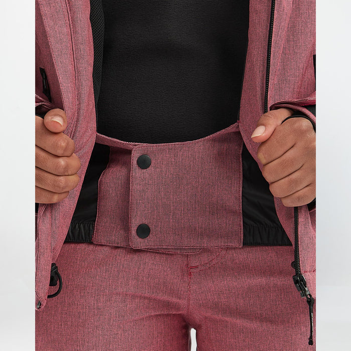Women's Cruz Melange Snow Jacket - Skater Pink