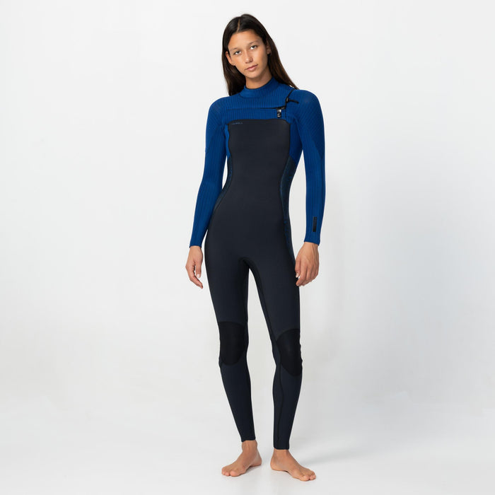 Women's HyperFreak 3/2+mm Steamer Chest Zip - Night Tides