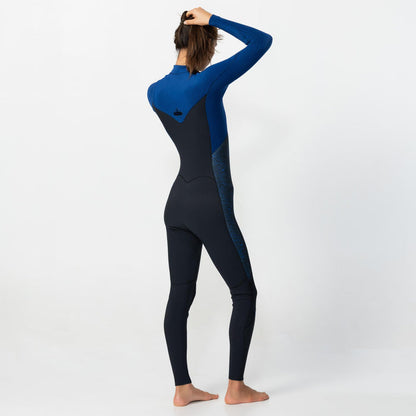 Women's HyperFreak 3/2+mm Steamer Chest Zip - Night Tides