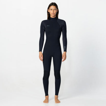 Women's HyperFreak 4/3+mm Steamer Back Zip - Black