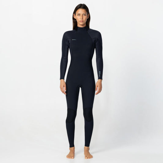 Women's HyperFreak 4/3+mm Steamer Back Zip - Black