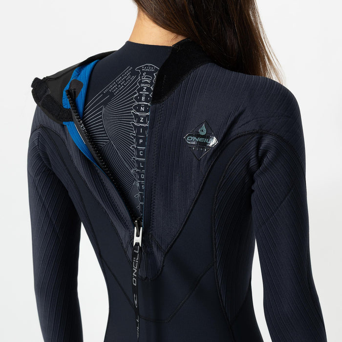 Women's HyperFreak 4/3+mm Steamer Back Zip - Black