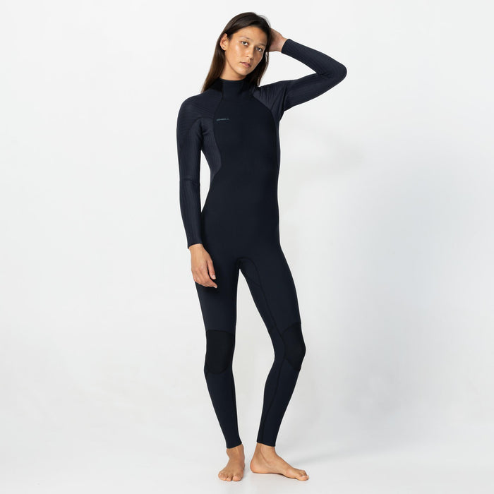 Women's HyperFreak 4/3+mm Steamer Back Zip - Black