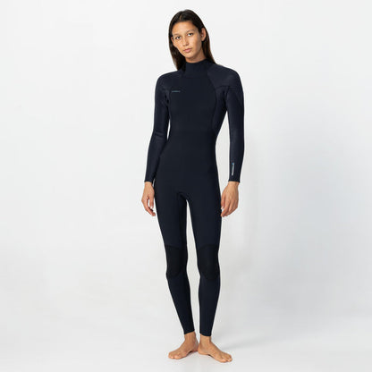Women's HyperFreak 4/3+mm Steamer Back Zip - Black