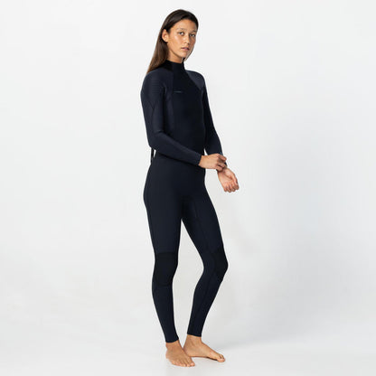 Women's HyperFreak 4/3+mm Steamer Back Zip - Black