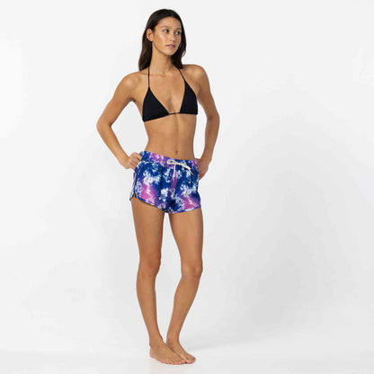Women's Laney Printed 3" Boardshort - Horizon Tiedye