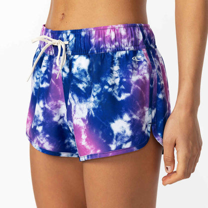 Women's Laney Printed 3" Boardshort - Horizon Tiedye