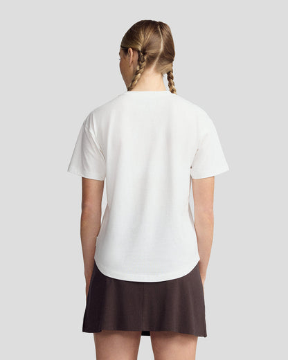 Women’s Mt Cook Lily Organic Cotton T-Shirt - White