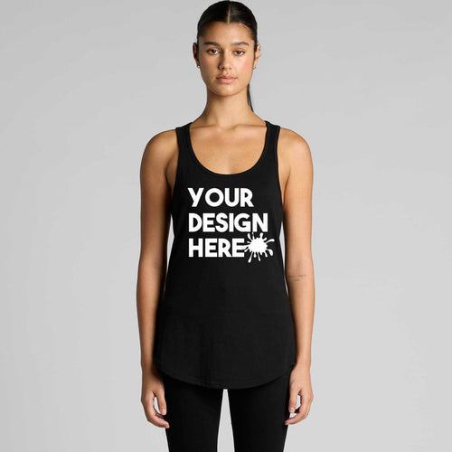 WOMENS RACERBACK CUSTOM TANK TOP