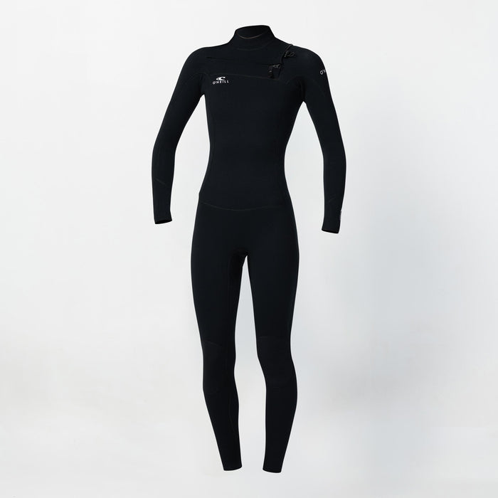 Women's Reactor GBS 3/2mm Steamer Chest Zip - Black