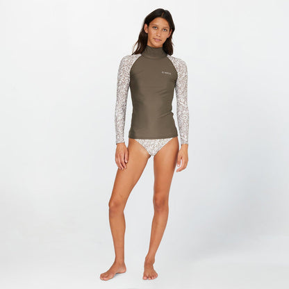 Women's Salina High Neck Rash Vest - Dune