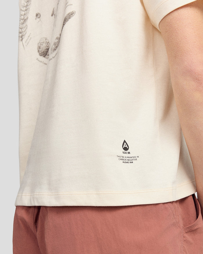 Women’s Trail Treasure Organic Cotton T-Shirt - Peachy