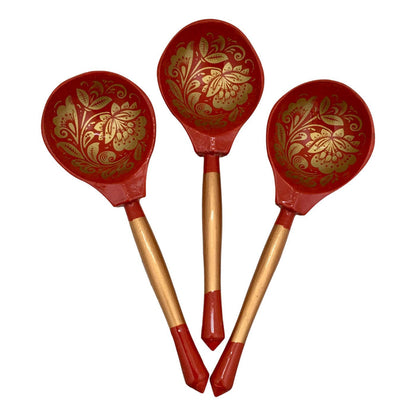 Russian wooden spoons