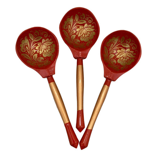 Russian wooden spoons